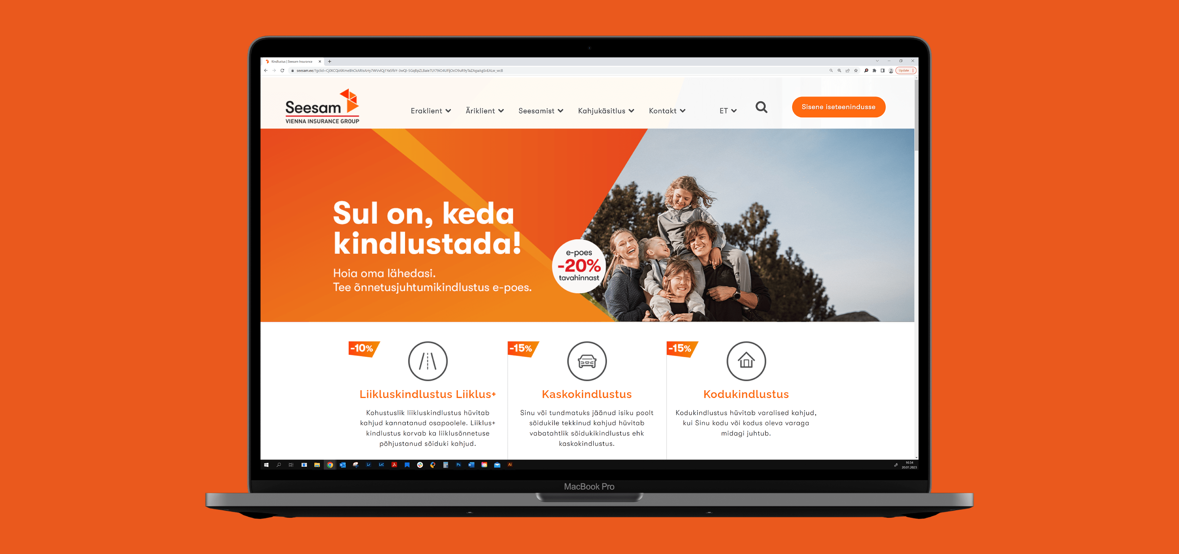 Seesam e-store digital campaign